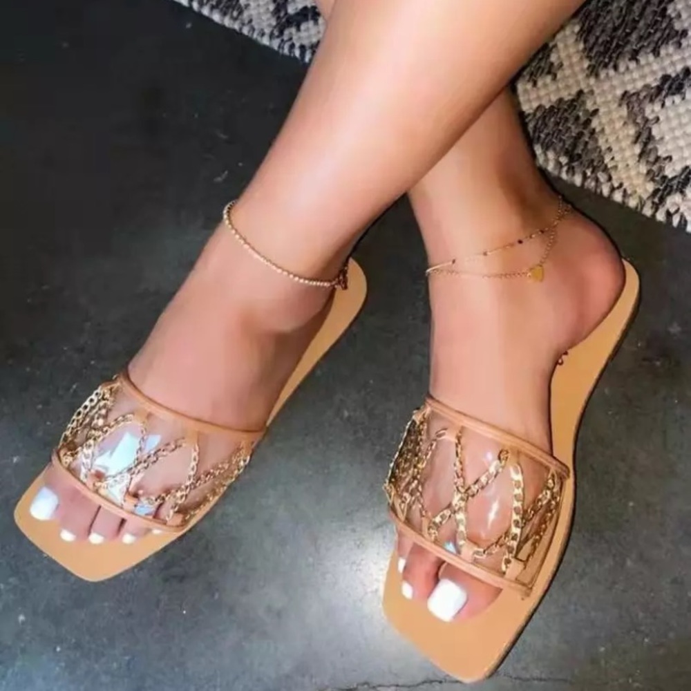 chain link sandals ⛓
